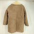 サックスフィフスアベニュー SAKS FIFTH AVENUE 60S くるみボタン ムートン シアリングコート メンズ US:40