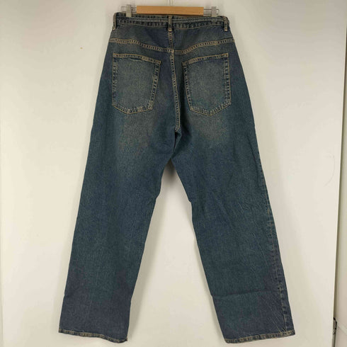 ザラ ZARA ウエストコード付き ワイドデニムパンツ メンズ 42