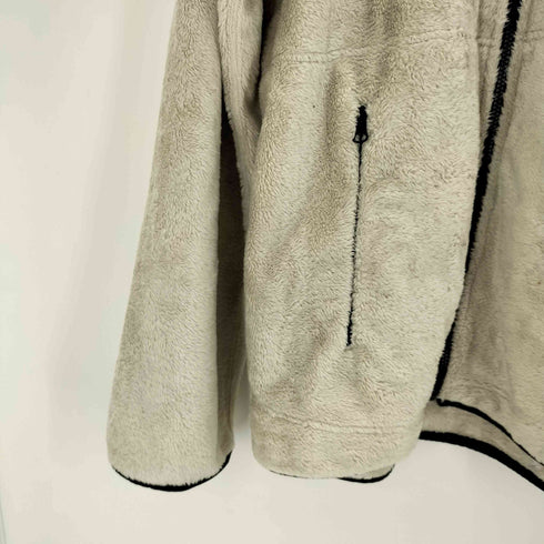 アトモス atmos ロゴ刺繍ジップアップフリースジャケット メンズ