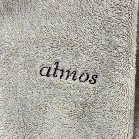 アトモス atmos ロゴ刺繍ジップアップフリースジャケット メンズ