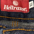ヘルレイザー HELLRAZOR 濃紺 ワイドデニムパンツ メンズ XL
