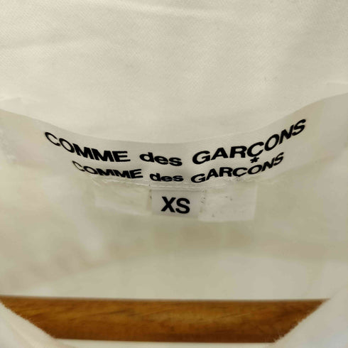 コムデギャルソンコムデギャルソン COMME des GARCONS COMME des GARCONS 13SS スリーブギャザー ラウンドカラー 半袖シャツ ブラウス レディース XS