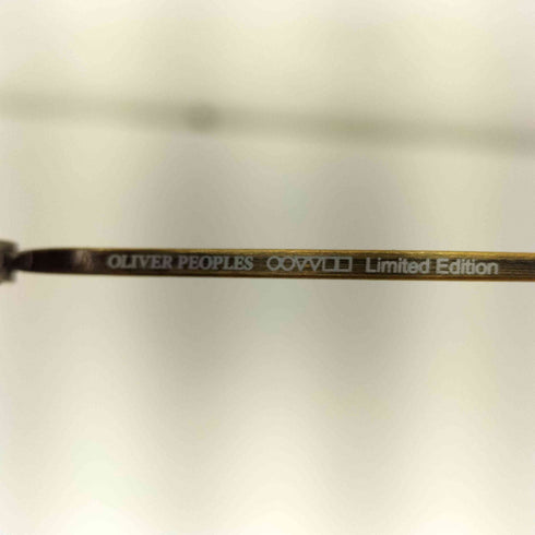 オリバーピープルズ OLIVER PEOPLES LIMITED EDITION 雅 メンズ 47 20-142