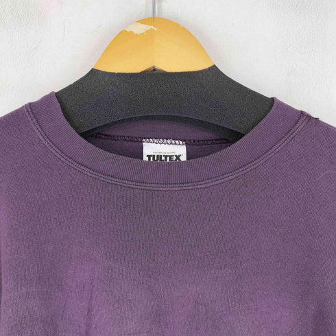 タルテックス TULTEX 90S USA製 エンボス加工クルーネックスウェット メンズ XL