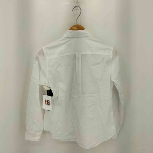 コムデギャルソンコムデギャルソン COMME des GARCONS COMME des GARCONS 09AW フリルドッキング レギュラーカラー長袖シャツ ブラウス レディース XS