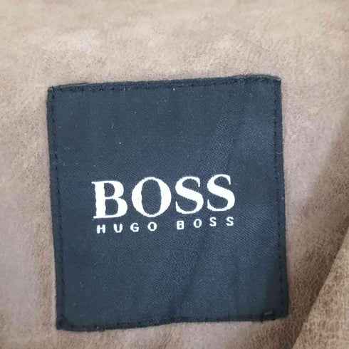 ボスヒューゴボス BOSS HUGO BOSS CLANE-N ゴートレザージャケット メンズ