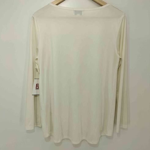 クレージュ courreges 00s Y2K メッシュ 切替 L/S カットソー レディース FR:40