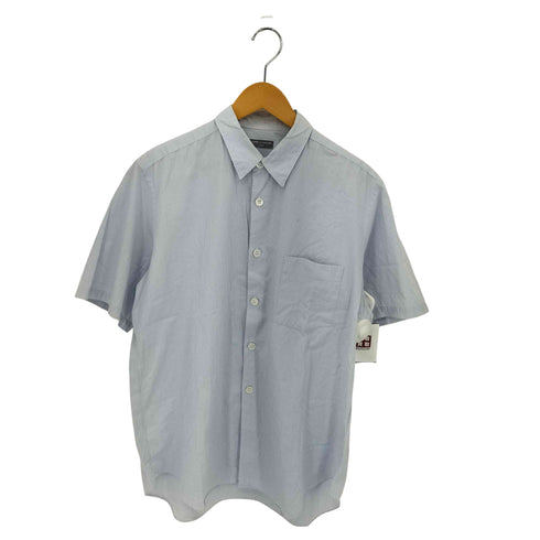 コムデギャルソンオム COMME des GARCONS HOMME 02SS 銀タグ 田中オム フロントポケット シェルボタン レギュラーカラー 半袖シャツ メンズ