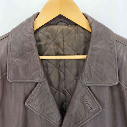 LAPASE Lamb 裏地キルティング 3Bシングル ラムレザージャケット メンズ M