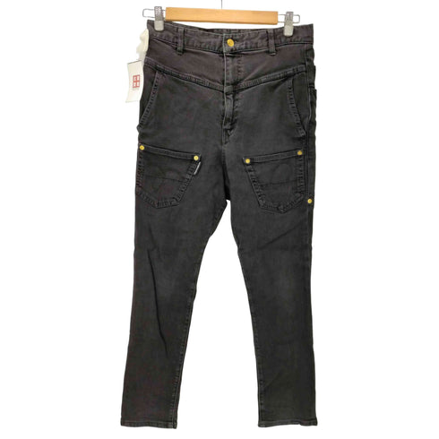 メルシーボークー mercibeaucoup うしろまえスキニーデニムパンツ レディース JPN:1