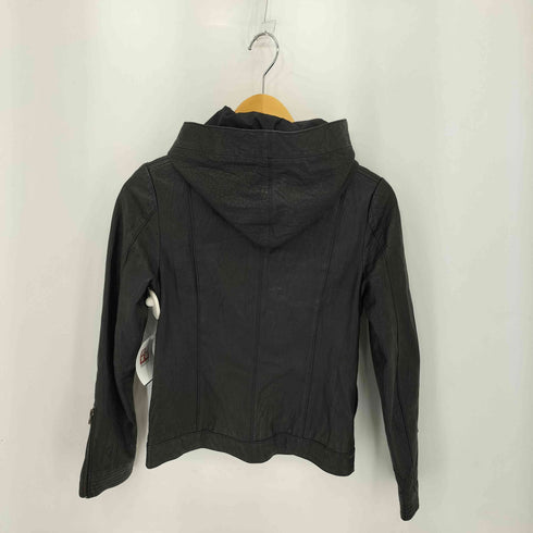 VIVAYOU PIG ダブルジップ フードデタッチャブル ピッグレザー ジャケット Y2K VKEI JAPANESE LABEL メンズ 2