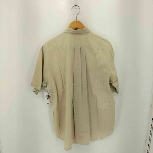 コムデギャルソンオム COMME des GARCONS HOMME 90s 銀タグ 田中オム リネンブレンド フロントポケット レギュラーカラー 半袖シャツ メンズ