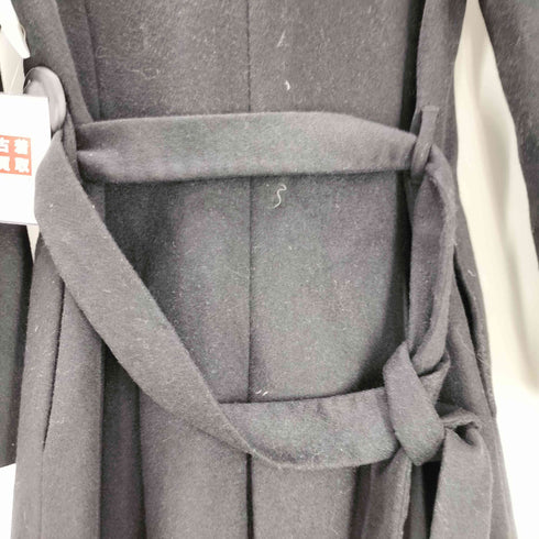 モトマチゼラール MOTOMACHI Zelal CASHMERE 100% フォックスファー カシミヤコート レディース 7AR