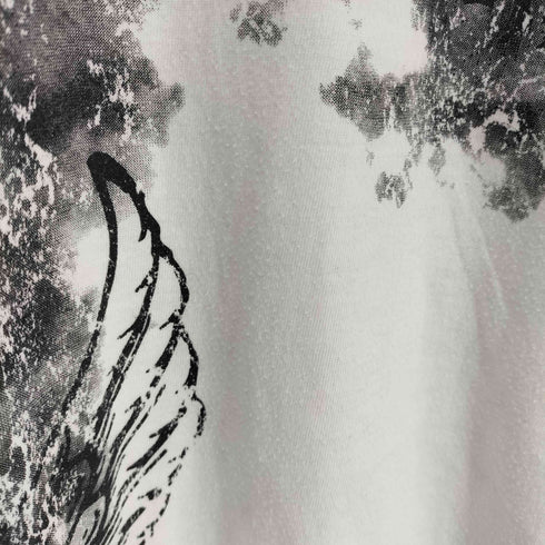 y2k king of god スカル 髑髏 プリントTシャツ メンズ JPN:M