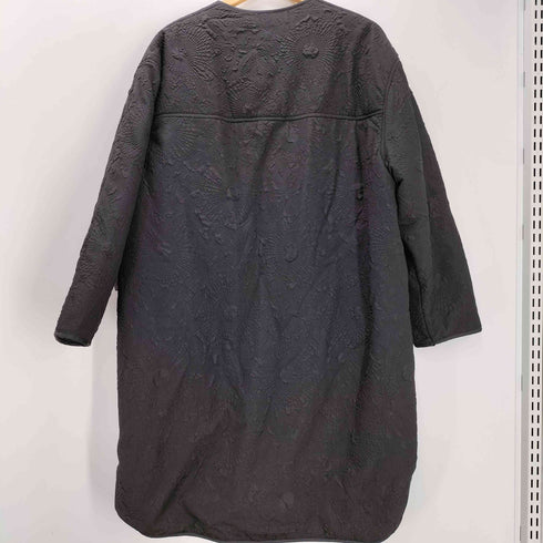 ジーンヘブンズ GENE HEAVENS Collarless dobby coat レディース FREE