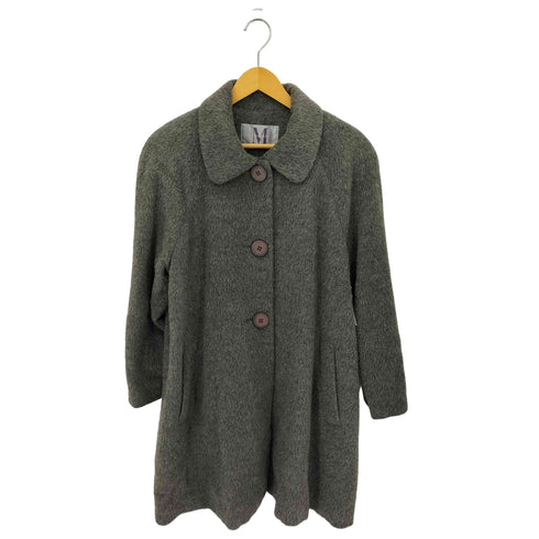 MIRAGGIO ウール シャギー コート レディース 9