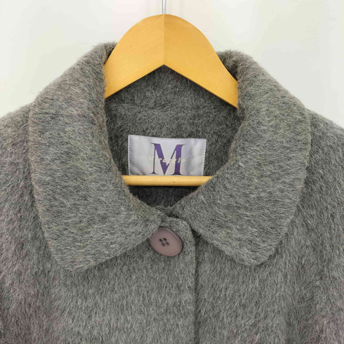 MIRAGGIO ウール シャギー コート レディース 9