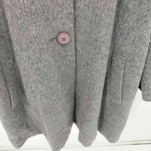 MIRAGGIO ウール シャギー コート レディース 9