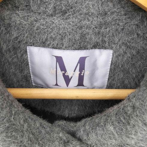 MIRAGGIO ウール シャギー コート レディース 9