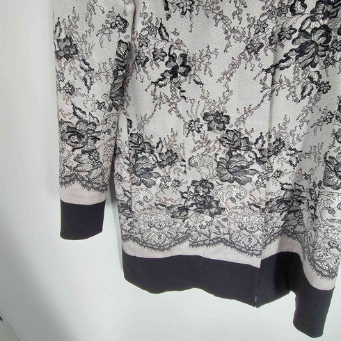 ダイアグラムグレースコンチネンタル Diagram GRACE CONTINENTAL 襟ファー 花柄 デザインコート レディース JPN:36