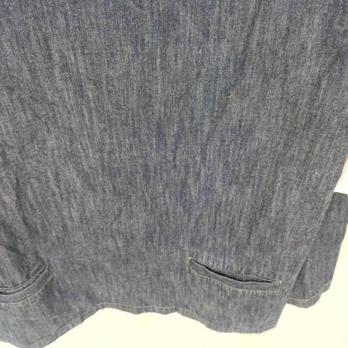 ヘルス HEALTH モックネック デニム シャンブレー プルオーバー メンズ S