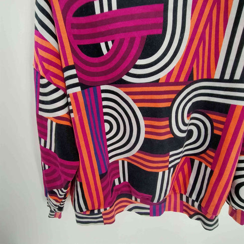 デシグアル Desigual FULL STUDIO 幾何学模様 プルオーバーパーカー レディース import:M