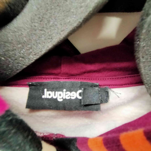 デシグアル Desigual FULL STUDIO 幾何学模様 プルオーバーパーカー レディース import:M