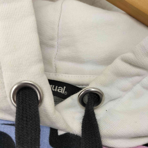 デシグアル Desigual DSL 総柄 プルオーバーパーカー レディース import:L