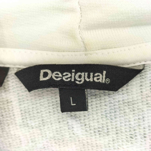 デシグアル Desigual DSL 総柄 プルオーバーパーカー レディース import:L