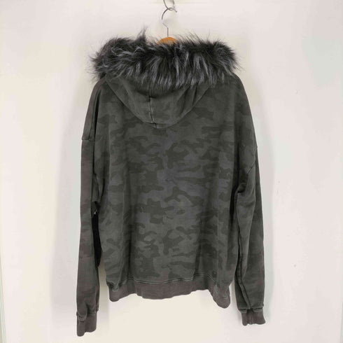DIG YOUR OWN GRAVE Желание FUR HOODIE メンズ JPN:2