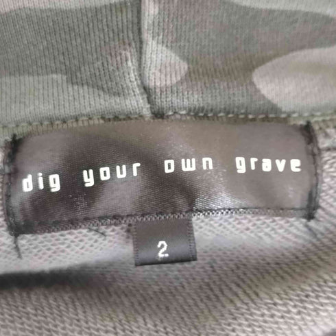 DIG YOUR OWN GRAVE Желание FUR HOODIE メンズ JPN:2