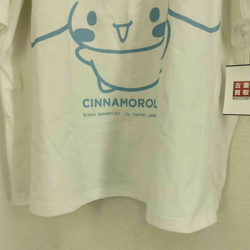 PSYNYXX キャラクタープリント ラインストーン ビッグシルエット Tシャツ レディース