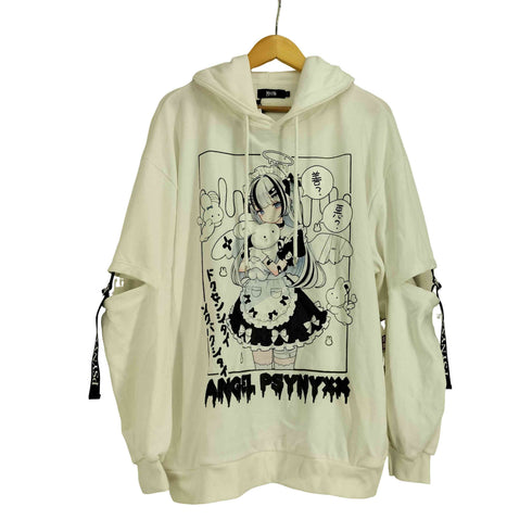 PSYNYXX ×寝田ルネ メイドパーカー レディース FREE