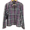 ハフ HUF JETT PLAID ZIP SHIRT ジェット プレイド ジップ シャツ メンズ import:L