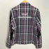 ハフ HUF JETT PLAID ZIP SHIRT ジェット プレイド ジップ シャツ メンズ import:L