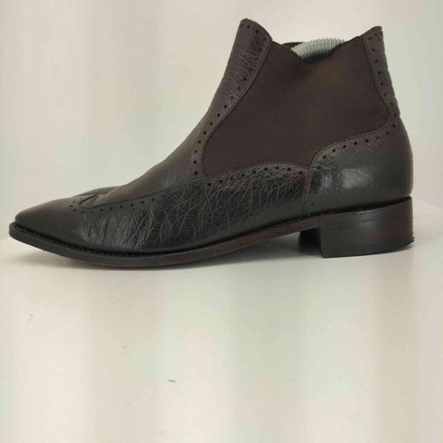 パラブーツ Paraboot フランス製 グッドイヤー製法 ポインテッドトゥ サイドゴア チェルシーブーツ レディース 7