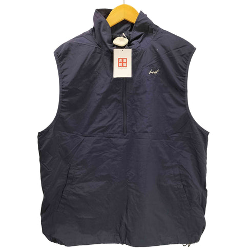 HECT Water Repellent Nylon Half Zip Vest 撥水 ナイロン ハーフジップ ベスト メンズ JPN:M