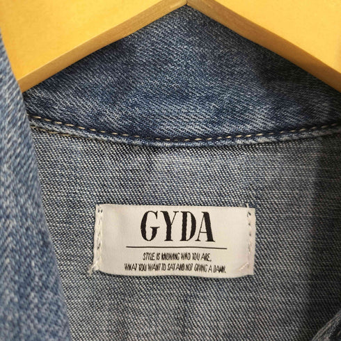 ジェイダ GYDA BACK EMBOSS デニムジャケット レディース FREE