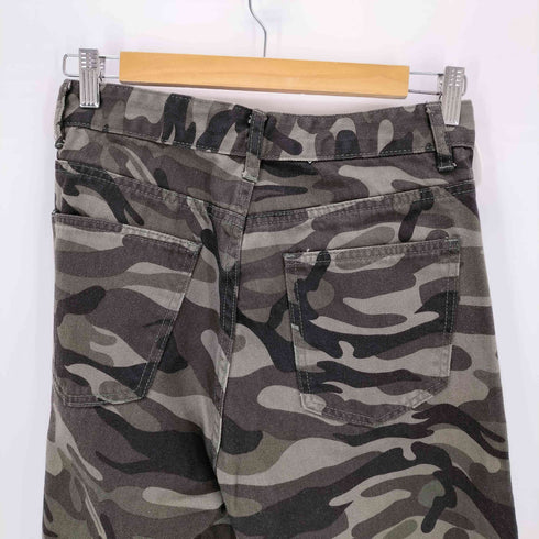 レサーカ Ressaca Dカン付きワイドストレートデニムパンツ カモフラージュ柄 メンズ JPN:S