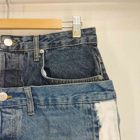 ザラ ZARA レイヤード デニム スカート レディース