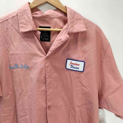 ジョーダンブランド JORDAN BRAND 20AW MECHANIC BOWLING SHIRT メカニック ボーリング 開襟 オープンカラー シャツ メンズ import:M