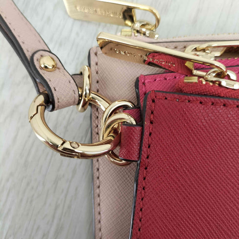 マイケルコース Michael Kors サフィアーノレザー トリオポーチ レディース