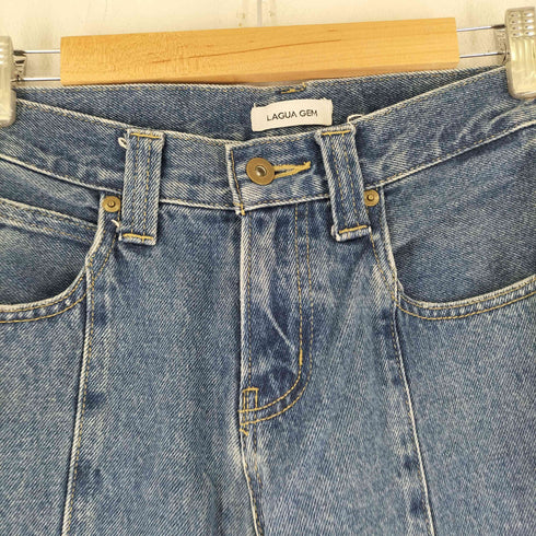 ラグアジェム LAGUA GEM BORT ストレートデニム レディース 24