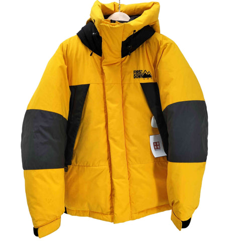 ファーストダウン FIRST DOWN 別注 パネル ショートダウン ジャケット メンズ import:M