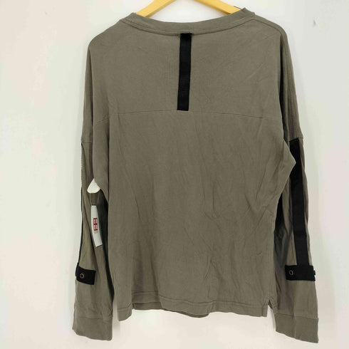 ディーゼル DIESEL コットン パッチワーク 長袖 Tシャツ メンズ import:XS