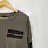ディーゼル DIESEL コットン パッチワーク 長袖 Tシャツ メンズ import:XS