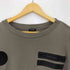 ディーゼル DIESEL コットン パッチワーク 長袖 Tシャツ メンズ import:XS