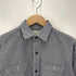Macbatras ヒッコリーストライプ 長袖シャツ メンズ JPN:M