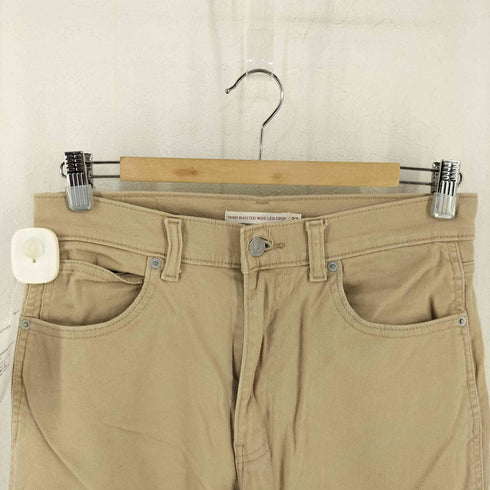 リーバイス Levis HIGH WAISTED WIDE LEG CROP デニムパンツ レディース W27