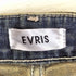 エヴリス EVRIS Embroideryフレアデニムパンツ Y2K グランジ レディース JPN:S